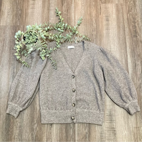 Gentle Fawn Sweaters - Gentle Fawn Cropped Knit Cardigan